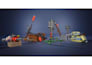 create high poly and low poly game ready 3d props, weapons, vehicles and objects